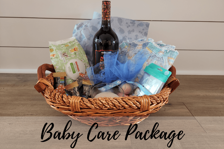 New baby hot sale care package