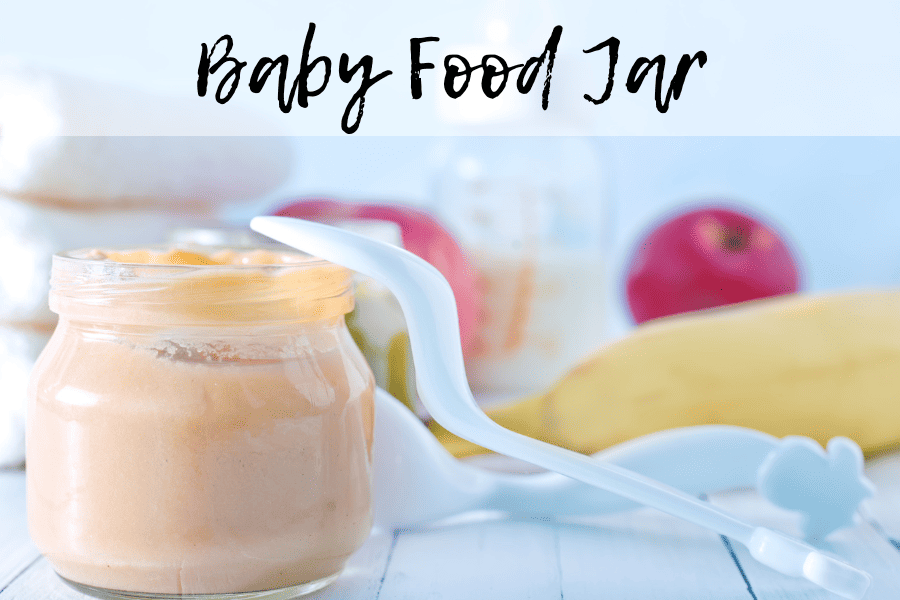 baby food jars with lids