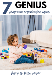 playroom organization tips