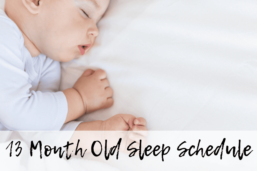 13 month old sleep schedule