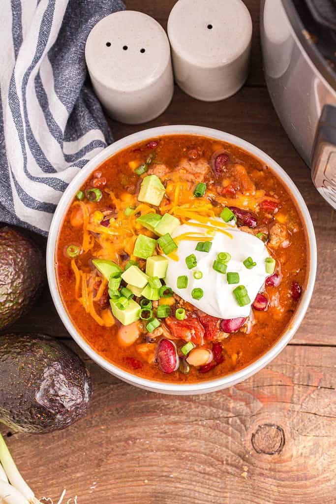 instant pot turkey chili
