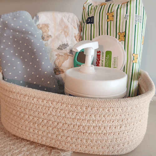 13 Essential Items | What To Put In Diaper Caddy