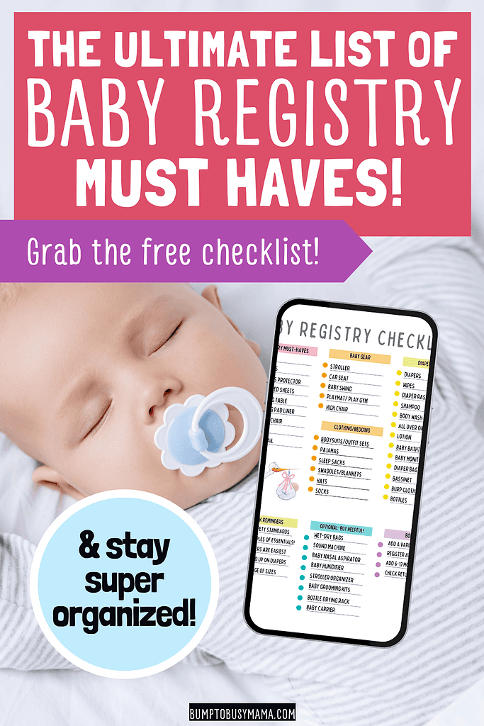 the ultimate list of baby registry must haves