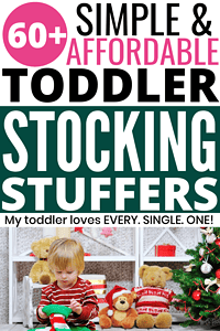 Toddler boy Christmas stocking stuffers