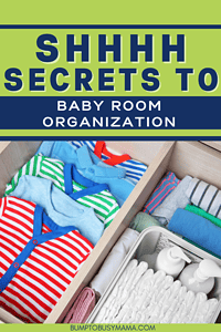 baby room organization ideas