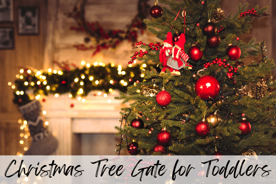 christmas tree gate for toddlers
