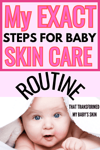 baby skin care routine