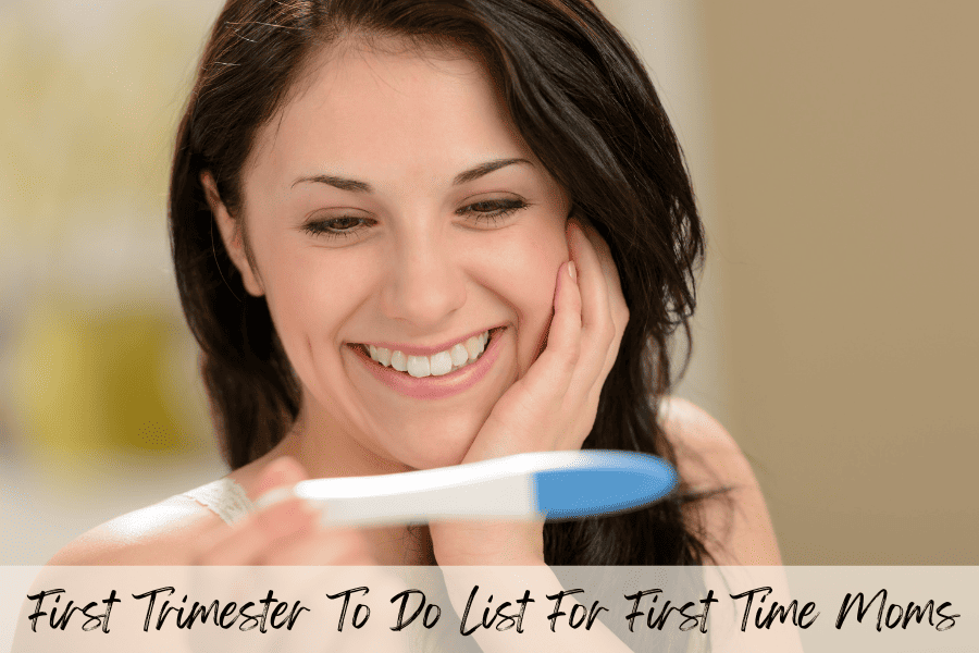 first trimester to do list for first time moms 1