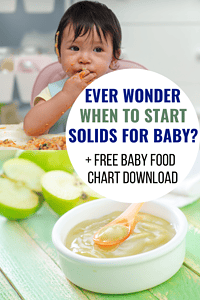when to start solids for baby