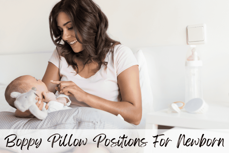 boppy pillow positions for newborn 1