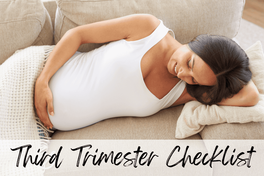 third trimester checklist