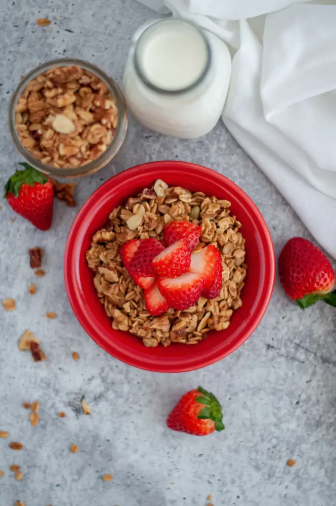 maple nut granola