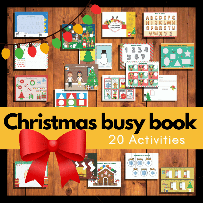 Christmas Busy Book