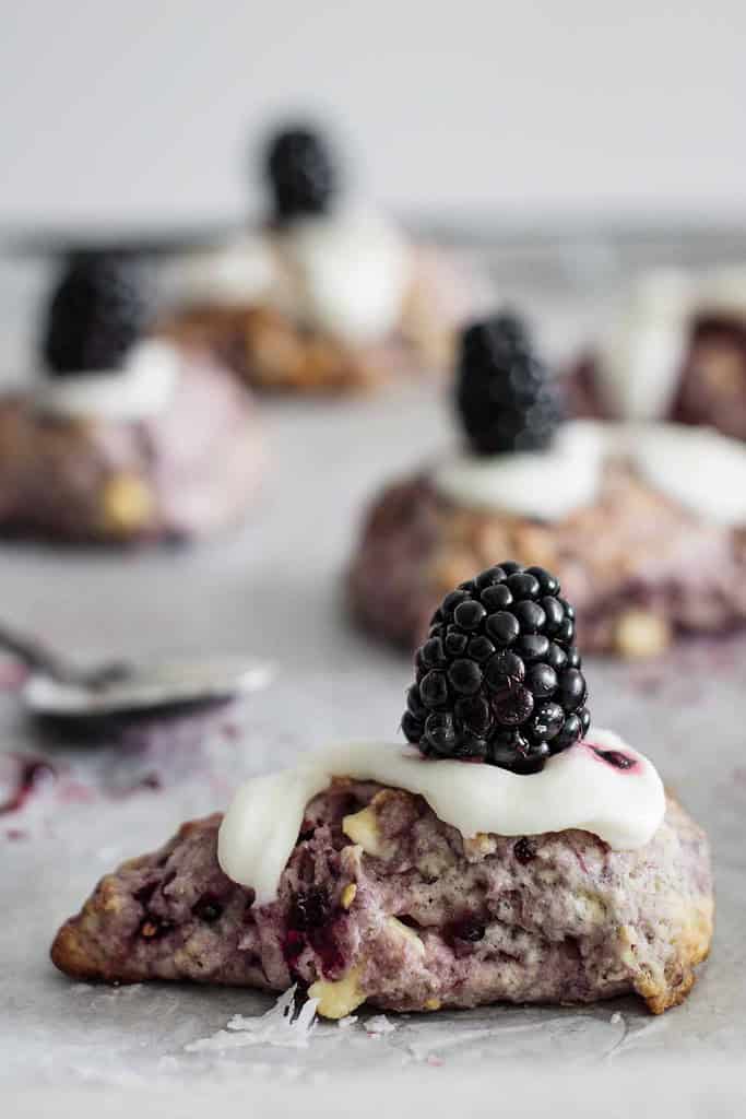 blackberry scones