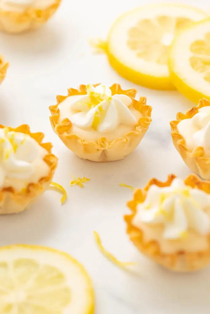 mini lemon tarts