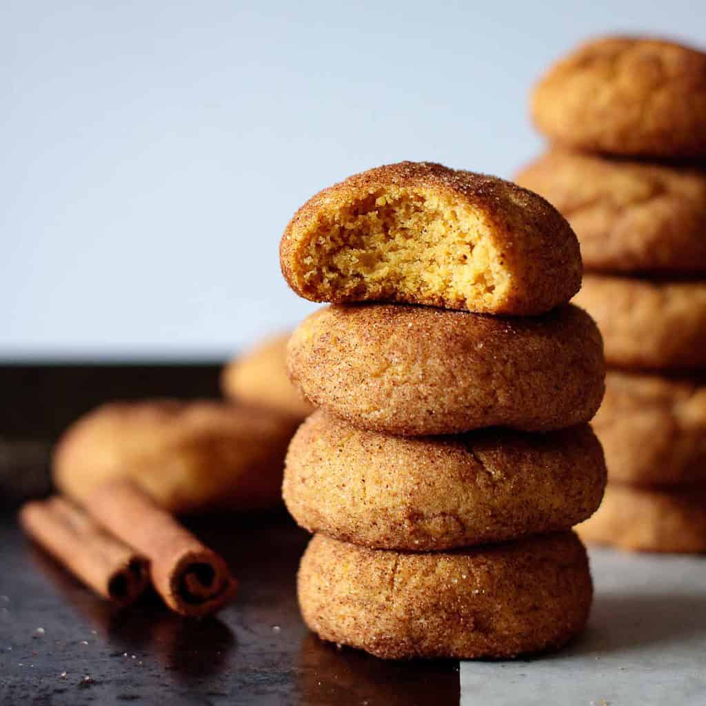 mini pumpkin snickerdoodles