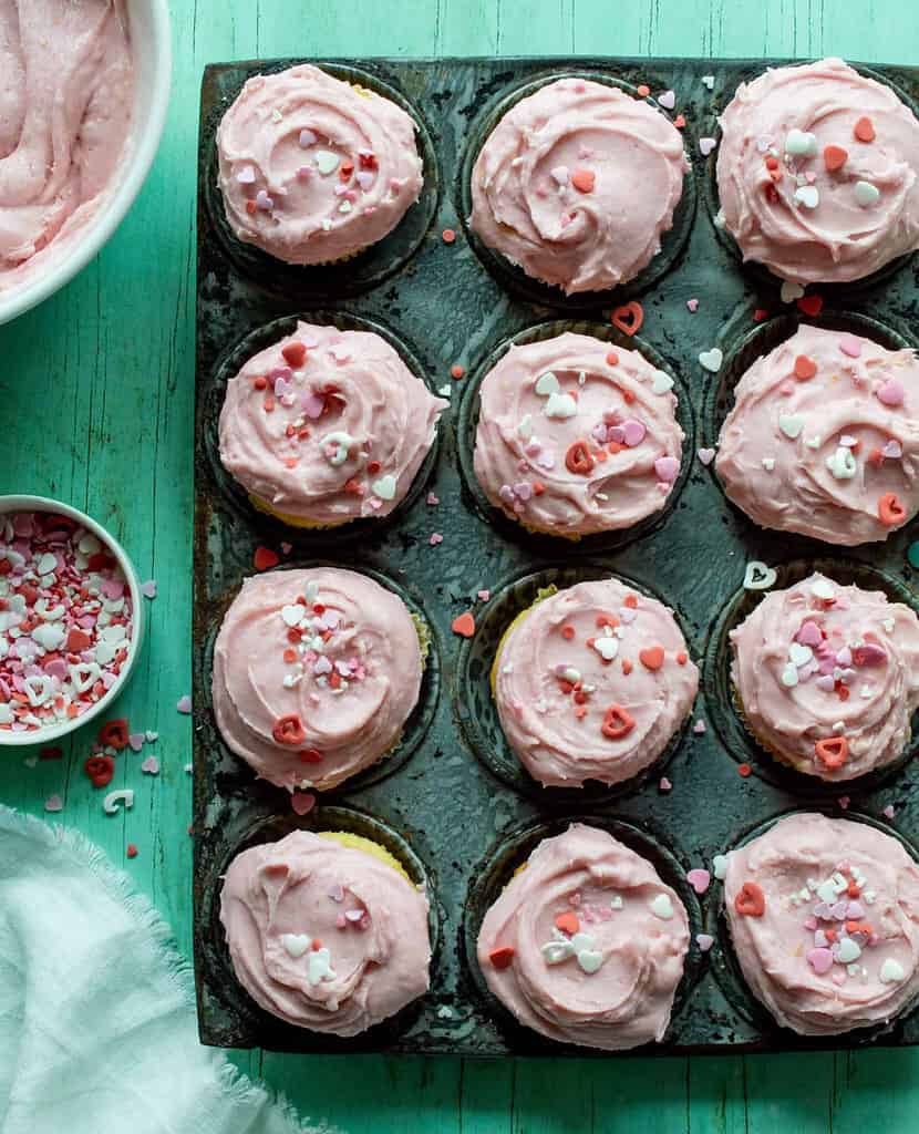 raspberry lemon frosting