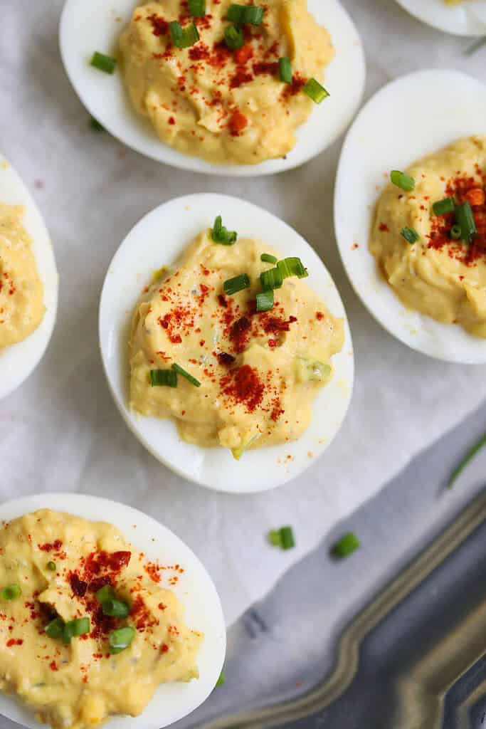 southern deviled eggs