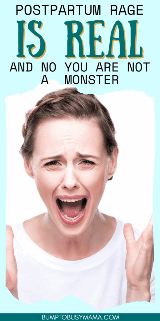 postpartum rage is real and no you are not a monster