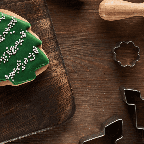christmas tree cookies
