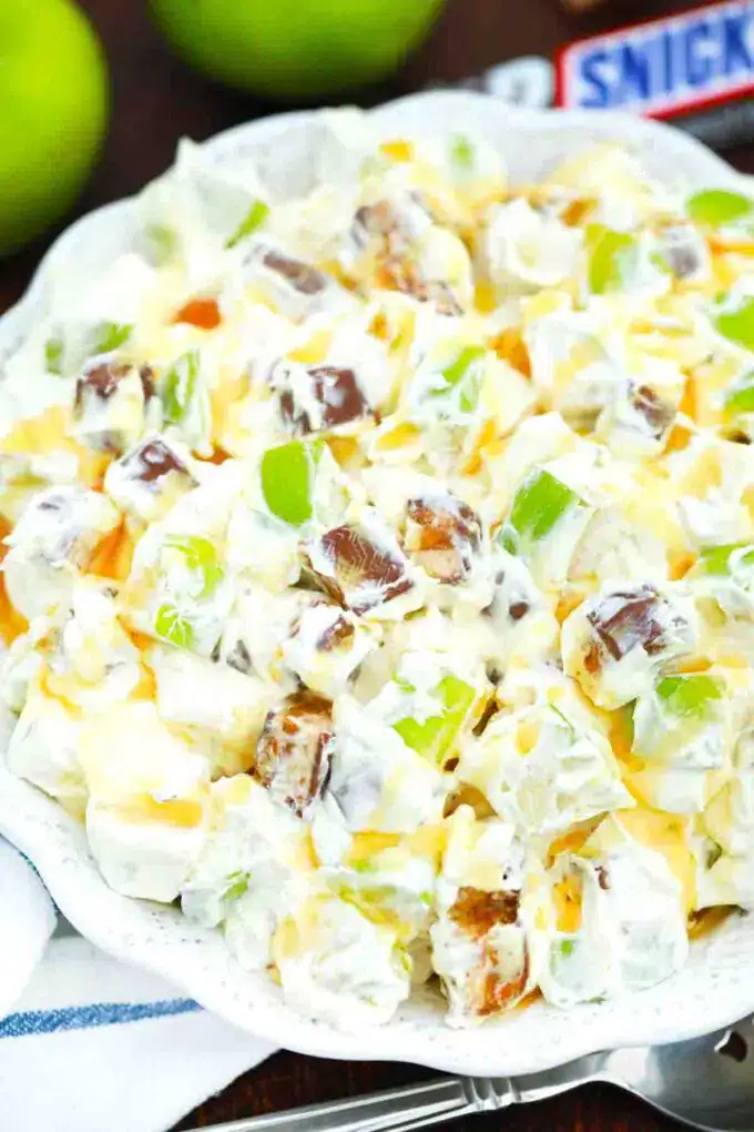 apple snickers salad