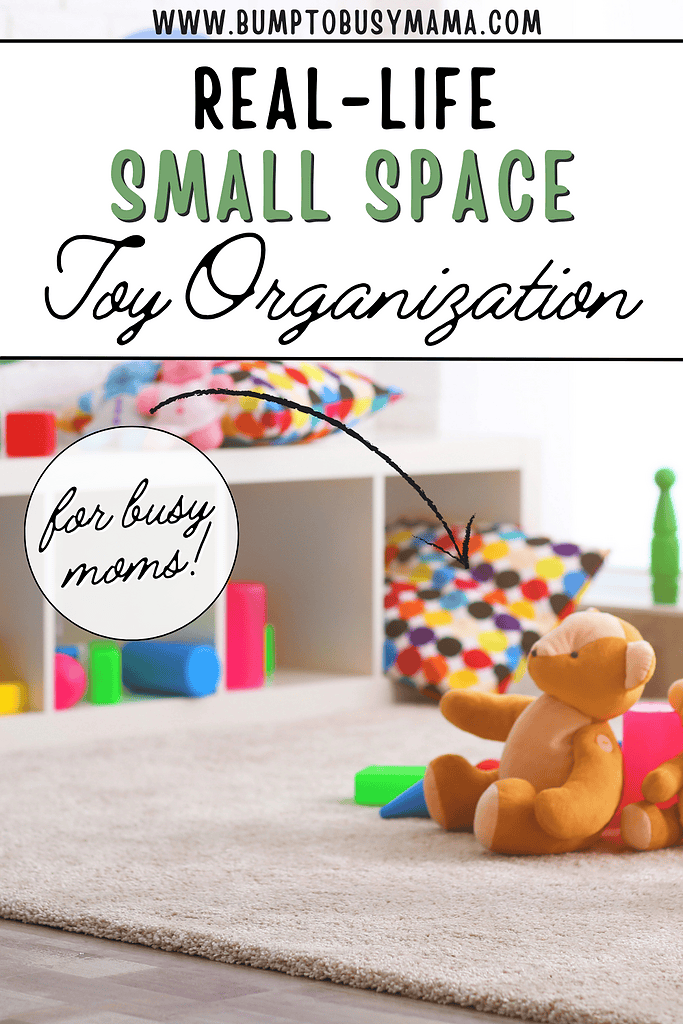 real-life small space toy organization