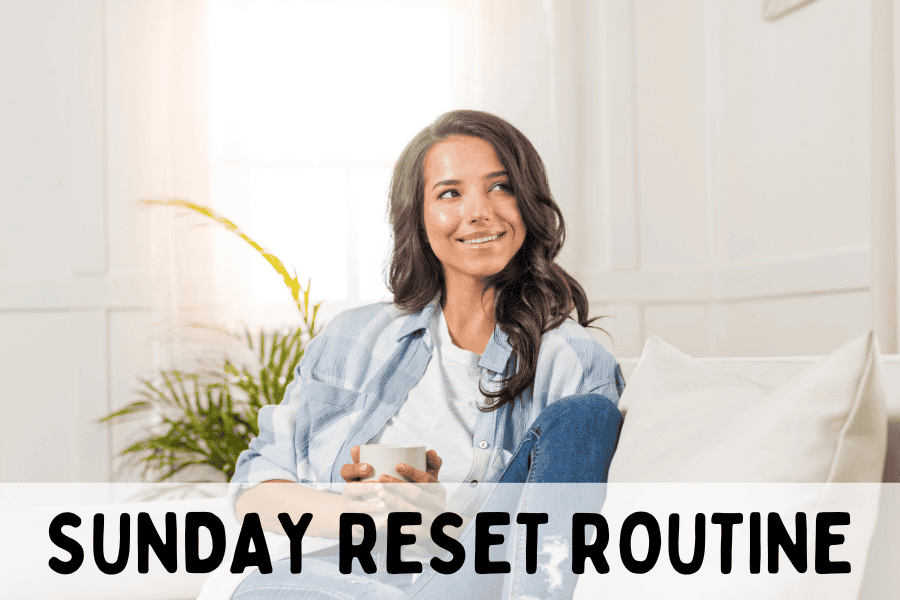 sunday reset routine