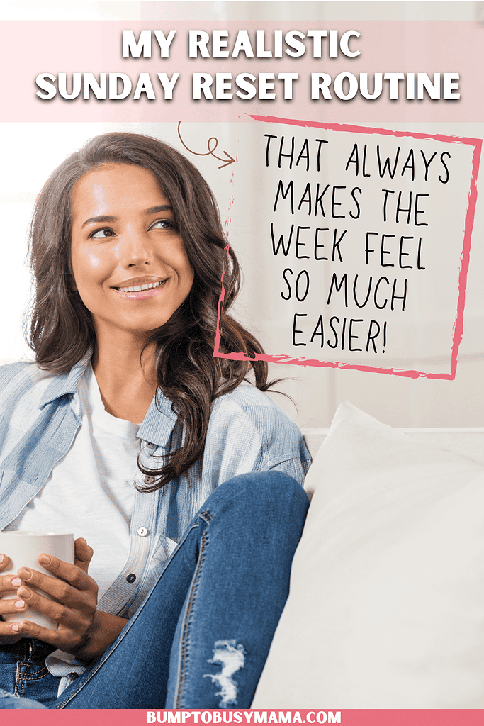 my realistic sunday reset routine that always makes the week feel so much easier!