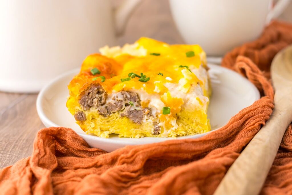sausage biscuits and gravy casserole recipe
