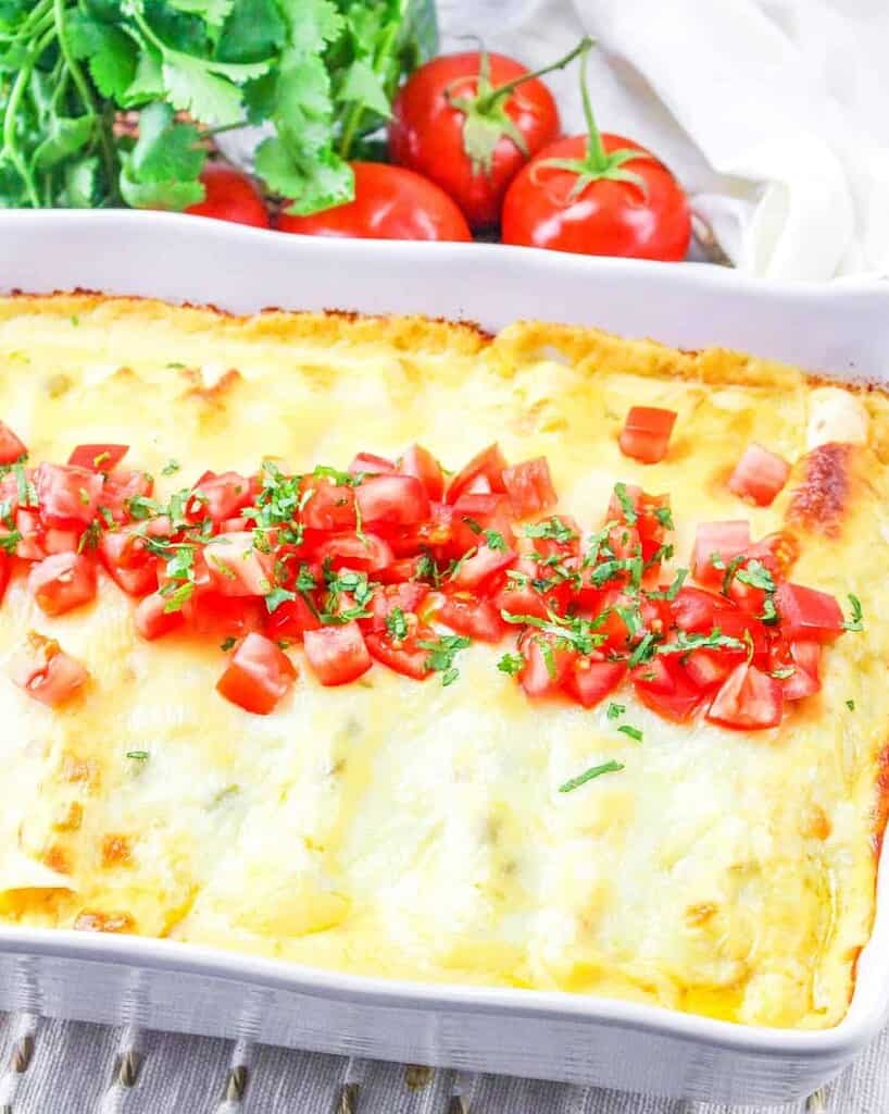 the best breakfast enchilada casserole