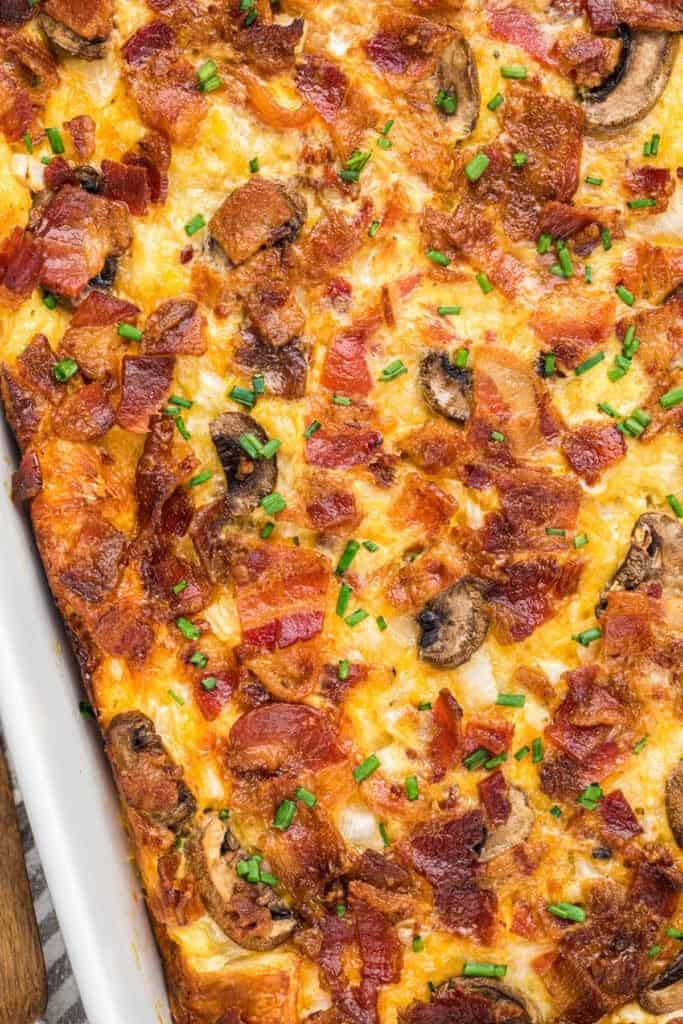 easy bacon breakfast casserole